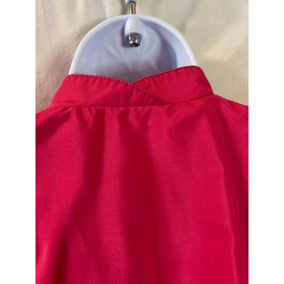 Vintage Handmade Dress Mom Secretary Y2K 1980's Button Front Pockets 14/16 - Picture 10 of 10